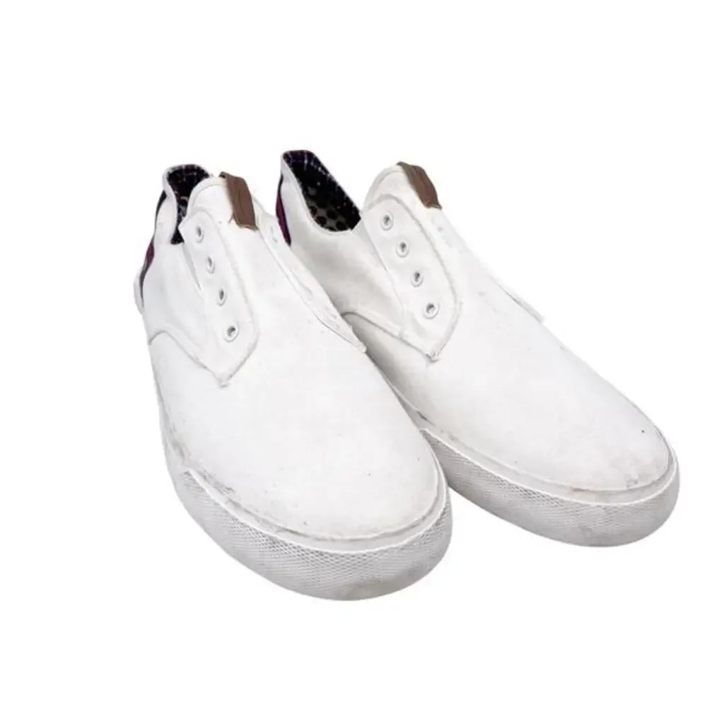 Ben Sherman Men's Percy‎ Laceless Sneakers White Size 12